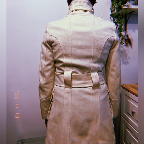 Zara Cream military jacket - Size M - Picture 5 of 6